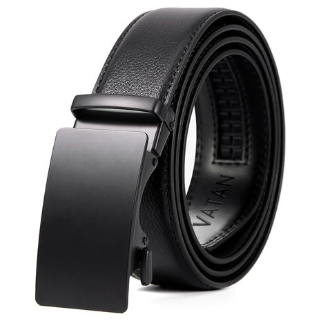 Men's Ratchet Leather Belts (3 Styles)