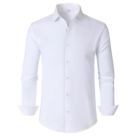 Mens Wrinkle Free Dress Shirts