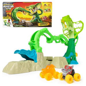 Monster Jam Mini Jams Cobra’s Crazy Escape Playset