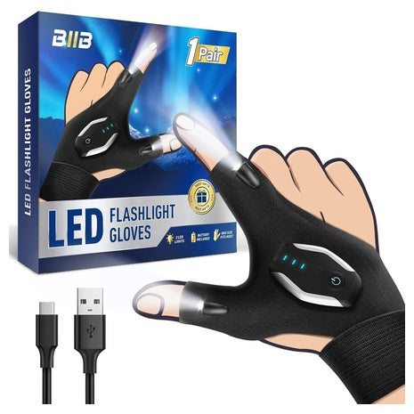 LED Flashlight Gloves