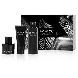 Kenneth Cole Men's 3-Piece Black Eau de Toilette Gift Set