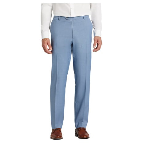 1905 Collection Tailored Fit Check Suit Pants