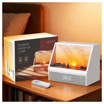 Wake Up Light Alarm Clock With Ambient Lights And Bluetooth