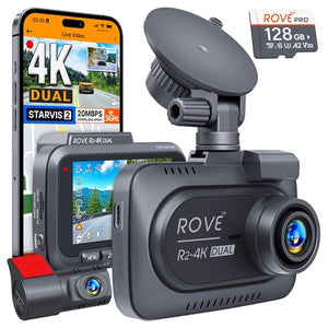 Rove R2-4K Dual Dash Cam
