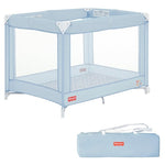 Dream On Me Fisher-Price Play All Day Foldable Playard with Carry Bag