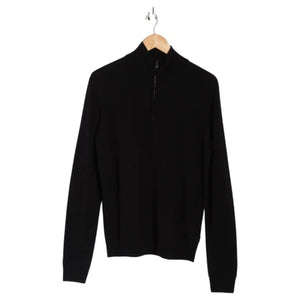 Boss Men's Birger Virgin Wool Quarter Zip Sweater