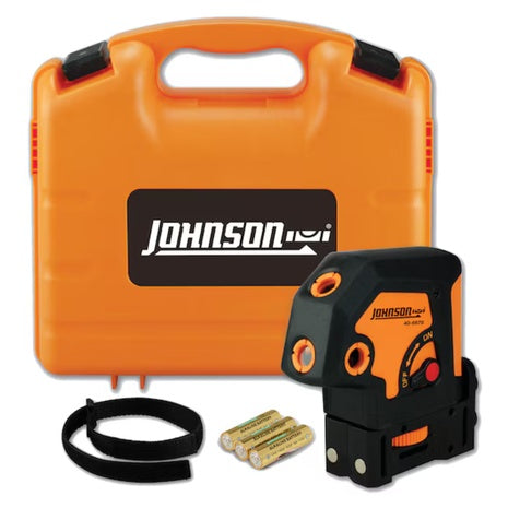 Johnson Level 100-ft Red 5-Point Self-Leveling Plumb Points Laser Level