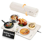 Food Warming Mat w/ 8 Hour Auto Shut Off