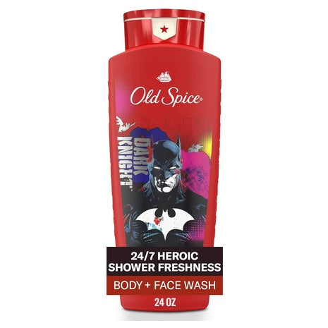 24oz Old Spice Batman Dark Night 2-in-1 Body & Face Wash