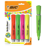 4-Pack BIC Brite Liner Highlighter