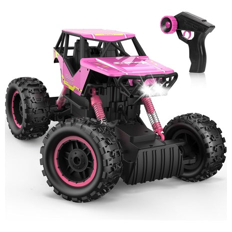 4WD Off-Road Remote Control Car with Dual Motors and Headlights