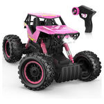 4WD Off-Road Remote Control Car with Dual Motors and Headlights