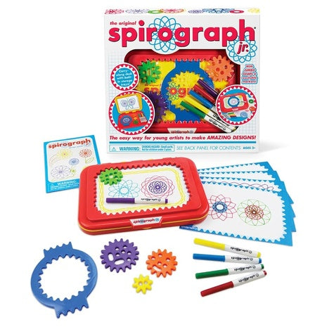 Spirograph Jr. Jumbo Sized Gears Arts And Craft Design Kit For Smaller Hands