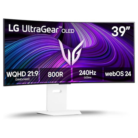39" LG UltraGear Curved WQHD 240Hz 0.03ms HDR OLED Freesync And G-SYNC Compatible Gaming Monitor