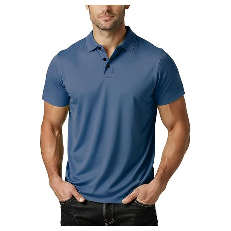 Men's Quick Dry Moisture Wicking Slim Fit Polo Shirts