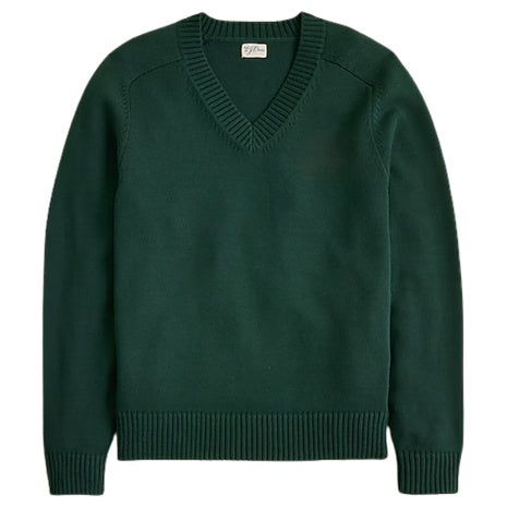 Men's Heritage Cotton V-Neck Sweater