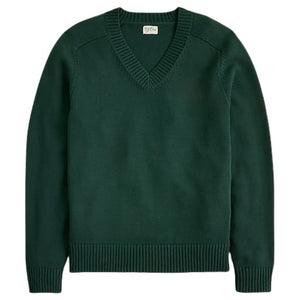Men's Heritage Cotton V-Neck Sweater
