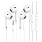 2-Pack 3.5mm Stereo Headphones w/ Mic