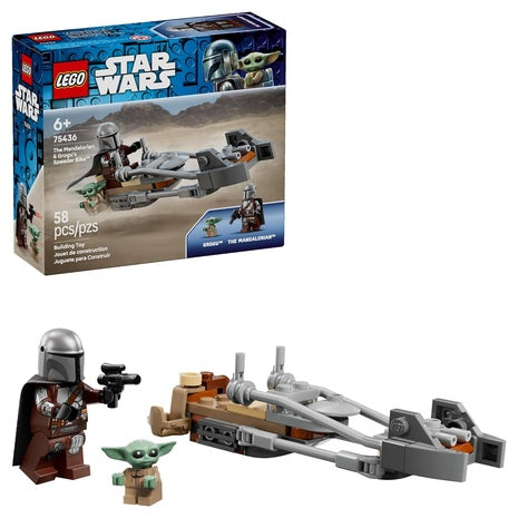 LEGO Star Wars The Mandalorian & Grogu’s Speeder Bike
