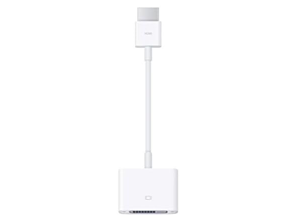 Apple MJVU2AM/A HDMI to DVI Adapter
