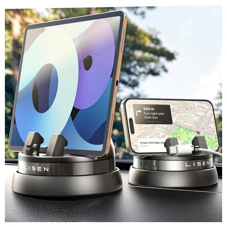 LISEN 360 Deg. Rotating Dashboard Cell Phone Mount