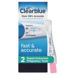 2 Clearblue Rapid Detection Pregnancy Tests