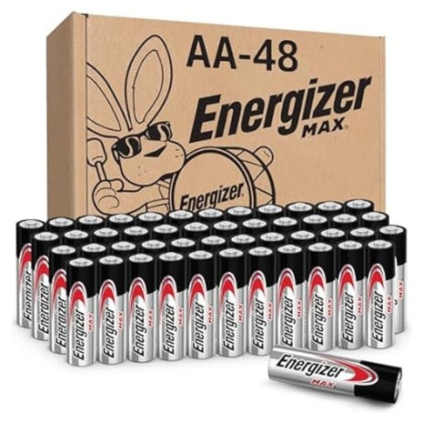 48-Count Energizer MAX Alkaline AA Batteries