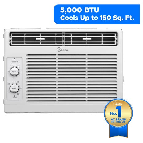Midea 5000 BTU 150 Sq Ft Mechanical Window Air Conditioner