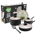 GreenLife 8-Piece PFAS-Free Nonstick Cookware Set