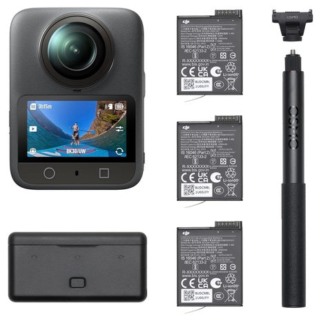 DJI Osmo 360 Adventure Combo 8K Waterproof Action Camera