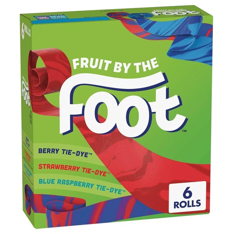 2 Boxes Fruit by the Foot Variety Pack (12 Rolls)