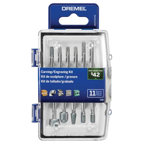 11-Piece Dremel Carving & Engraving Kit