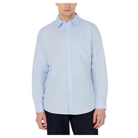 Amazon Essentials Men's Long Sleeve Linen Blend Shirt