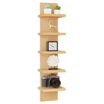 Modern 5-Tier Wall Shelf