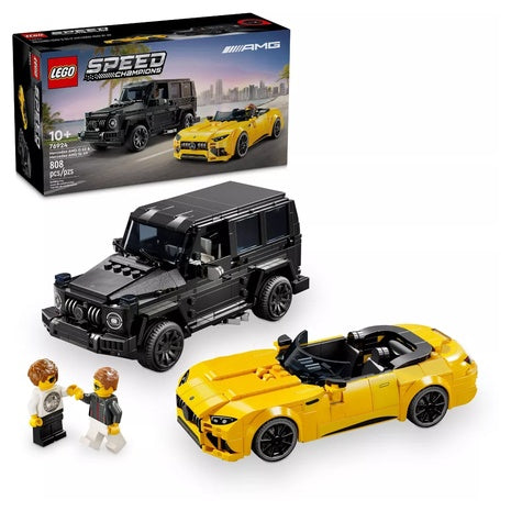 LEGO Speed Champions Mercedes-AMG G 63 & Mercedes-AMG SL 63 F1 Toy Car