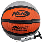 Nerf Proshot Official Size Basketball with Pump