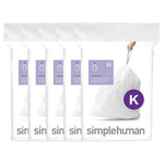 100 simplehuman Code K Trash Can Liners