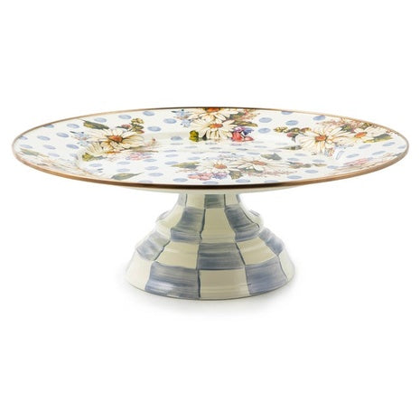 Wildflowers Large Pedestal Platter