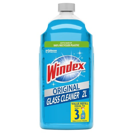 Windex Glass & Window Cleaner Refill (67.6 oz)