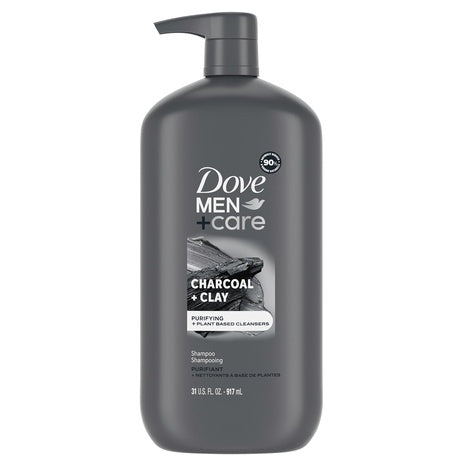 Dove Men+Care Charcoal + Clay Purifying Shampoo 31oz