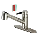 Kingston Brass Kaiser Pull-Out Sprayer Kitchen Faucet (GSC8578DKL)