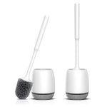 2 Toilet Bowl Brushes with Holders