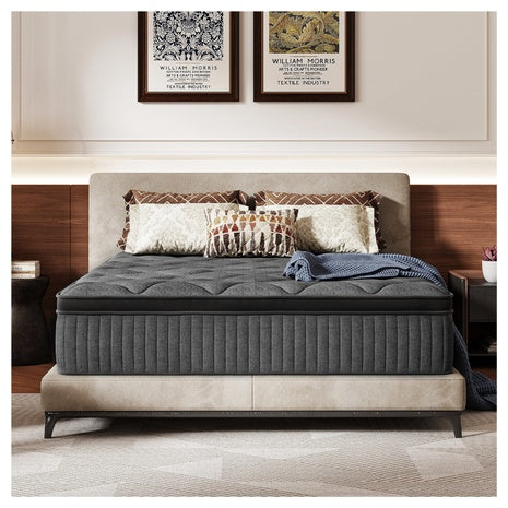 Avenco Noxa Queen 12" Medium Memory Foam Hybrid Pocket Spring Mattress
