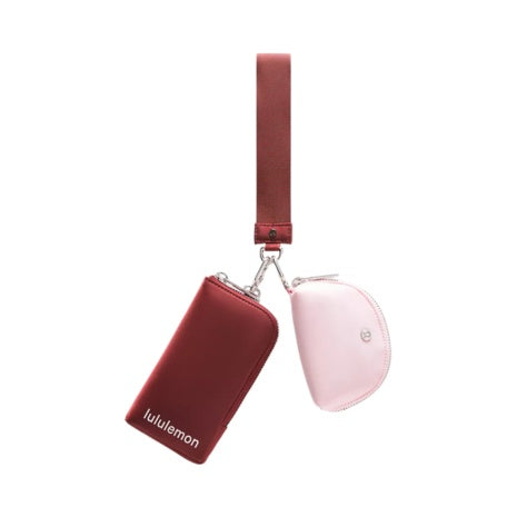 Dual Pouch Wristlet Wallet