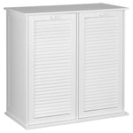 Household Essentials Tilt-Out Laundry Sorter Cabinet W/Shutter Front