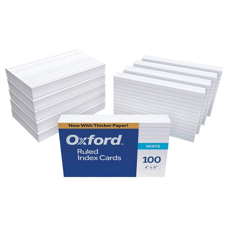 1,000 Oxford 4x6 Index Cards