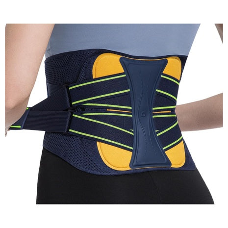 Adjustable Lumbar Support Belt With Steel Plates