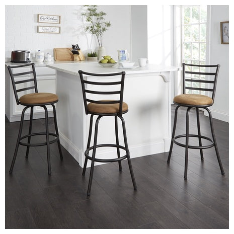 3 Swivel Barstools