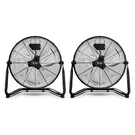 2-Pack 18” High Velocity Floor Fans
