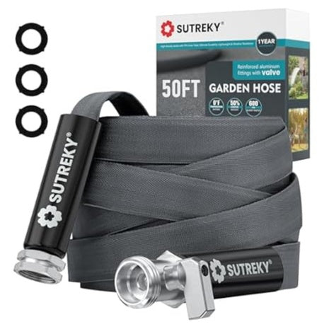 50ft Garden Ultra Lightweight All-Weather Water Hose